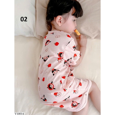V10014 VÁY NGỦ NHIỀU HỌA TIẾT
