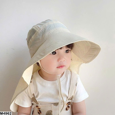 M4962 MŨ VÀNH RỘNG CHỐNG NẮNG CHO BÉ