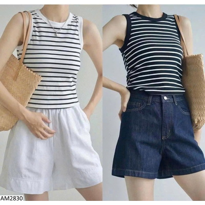 AM2830 ÁO SÁT NÁCH KẺ KÈM ĐỆM NGỰC