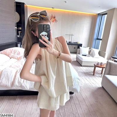 SM4984 SET CỘC CỔ YẾM CHO NỮ
