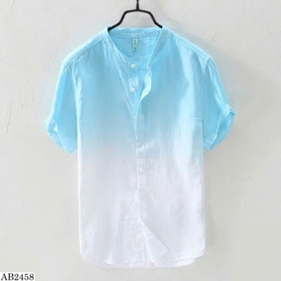 AB2458 ÁO SƠ MI PHỐI MÀU NAM