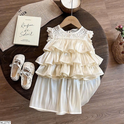 SG2757 SET ÁO BỒNG REN MIX CHÂN VÁY