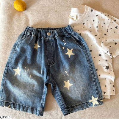 QT5610 QUẦN SHORT HÌNH NGÔI SAO CHO BÉ