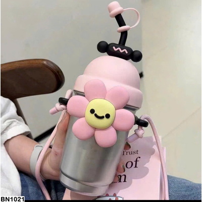 BN1021 BÌNH NƯỚC CHARM HOA XINH XẮN
