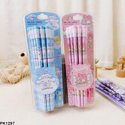 PK1297 SET 12 BÚT CHÌ CHO BÉ