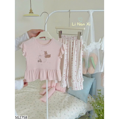 SG2758 BỘ CỘC CHO BÉ GÁI LINANXI