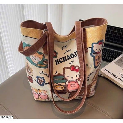 TM7617 TÚI TOTE HELLO KITTY