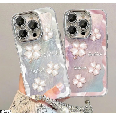 DT1567 ỐP ĐIỆN THOẠI CỎ 4 LÁ