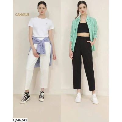 QM6241 QUẦN BAGGY CHO NỮ CANVAUS