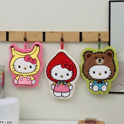 PK1300 SET 3 KHĂN LAU TAY KITTY