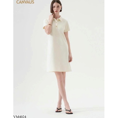 VM4024 VÁY POLO DÁNG SUÔNG HÃNG CANVAUS