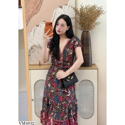 VM4032 VÁY NỮ DÁNG DÀI SANG TRỌNG