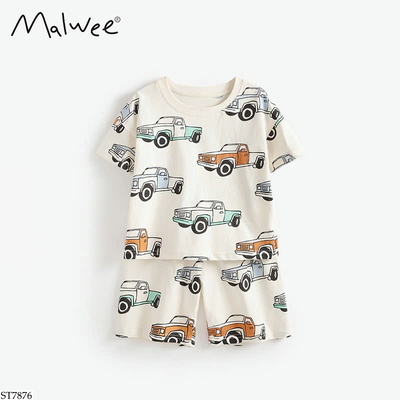 ST7876 BỘ NGỦ HÈ MALWEE CHO BÉ TRAI