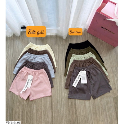 VN1404.04 SET 4 QUẦN SHORT CHO BÉ