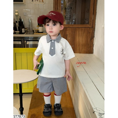 ST7873 SET BỘ POLO SOYU BÉ TRAI