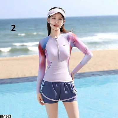 BM963 BỘ BƠI DÀI TAY CHO NỮ