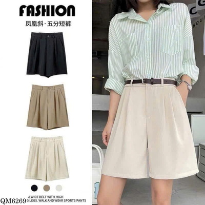 QM6269 QUẦN SHORT ỐNG RỘNG NỮ