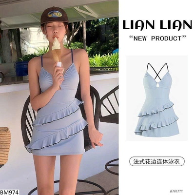 BM974 ĐỒ BƠI 2 DÂY LIỀN THÂN CHO NỮ
