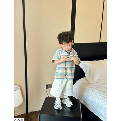 AD286 ÁO KẺ GIA ĐÌNH VỊT DONAL