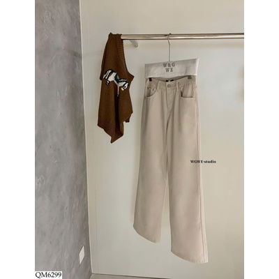 QM6299 QUẦN JEAN ỐNG ĐỨNG W.G.W.E
