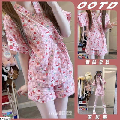 SM5034 BỘ NGỦ KITTY CHO NỮ