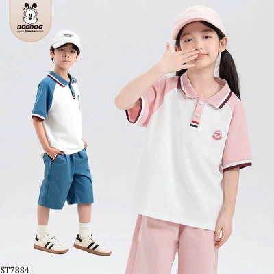 ST7884 BỘ POLO THỂ THAO CHO BÉ BOBDOG