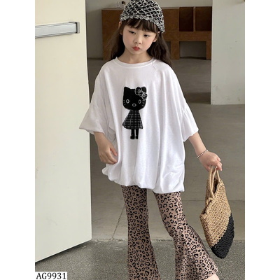 AG9931 ÁO PHÔNG KITTY FORM THỤNG