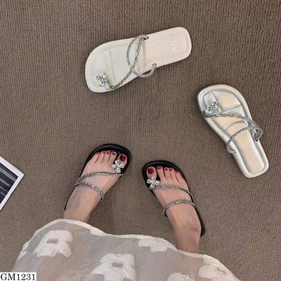 GM1231 DÉP SANDAL XỎ NGÓN QUAI MẢNH NỮ