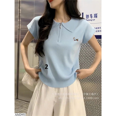 AM2951 ÁO POLO NGẮN TAY DỆT KIM