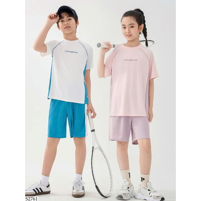 S2761 BỘ THỂ THAO CỘC TAY BĂNG LỤA