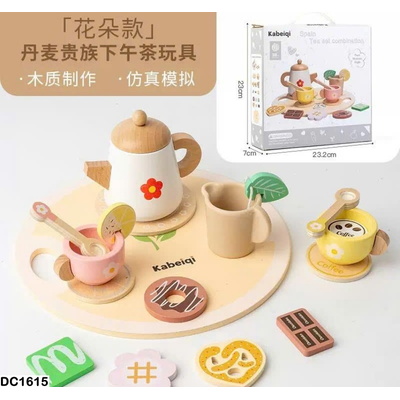 DC1615 BỘ ĐỒ CHƠI GỖ TRÀ CHIỀU