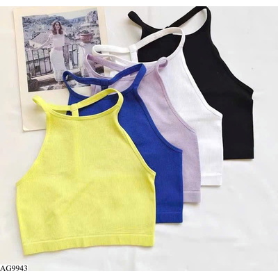AG9943 ÁO CROPTOP CỔ YẾM CHO BÉ