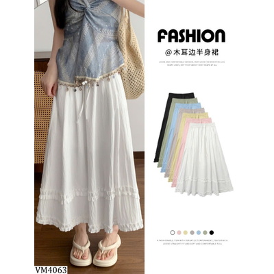 VM4063 CHÂN VÁY DÁNG DÀI PHỐI BÈO