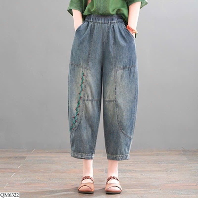 QM6322 QUẦN JEAN BAGGY THỤNG