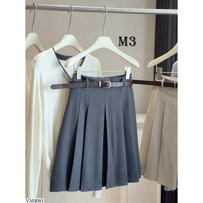 VM4081 CHÂN VÁY XẾP LY ANNA