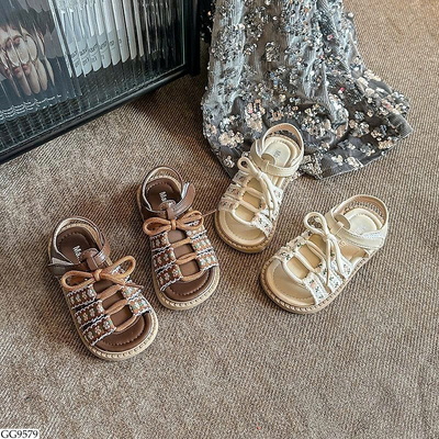 GG9579 GIÀY BÚP BÊ CHẤM BI NƠ XINH