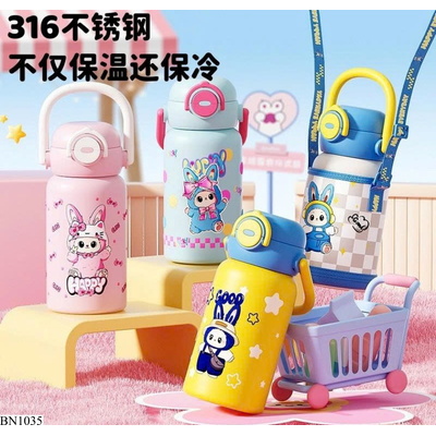 BN1035 BÌNH NƯỚC LABUBU DỄ THƯƠNG