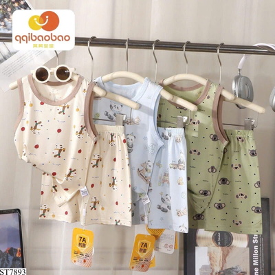 ST7893 BỘ ÁO BA LỖ CHO BÉ