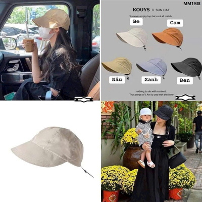 MM1938 MŨ VÀNH RỘNG CHỐNG NẮNG