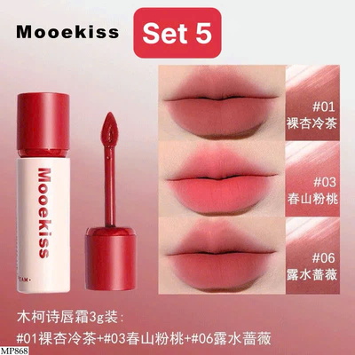 MP868 SET 3 CÂY SON BÙN MOOEKISS