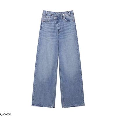 QM6336 QUẦN JEANS ỐNG RỘNG KASLEAD