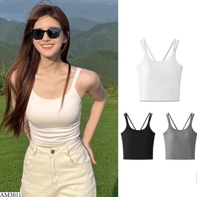 AM3011 SET 3 ÁO HAI DÂY KÈM ĐỆM NGỰC