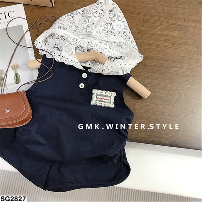 SG2827 SET BỘ SÁT NÁCH PHỐI MŨ REN CHO BÉ GÁI