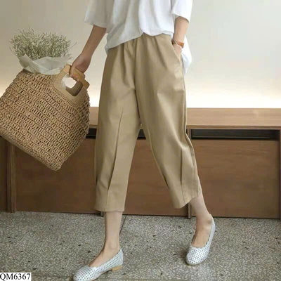 QM6367 QUẦN LỬNG DÁNG BAGGY NỮ