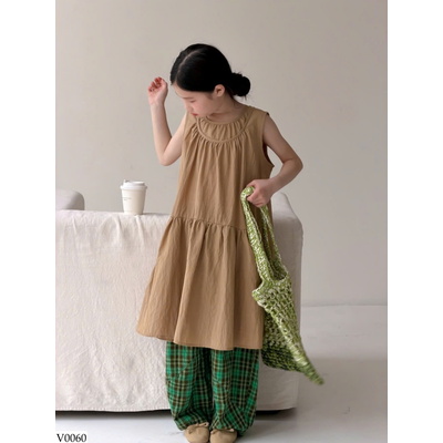 V0060 VÁY TRƠN DÁNG DÀI MO XIAOMENG