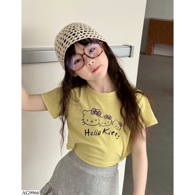 AG9966 ÁO CROPTOP BUỘC DÂY YUKIDS
