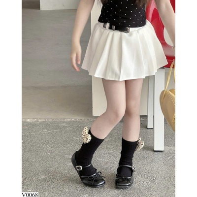 V0068 CHÂN VÁY XẾP LY YUKIDS