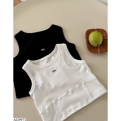 AG9973 ÁO SÁT NÁCH CROPTOP YUKIDS
