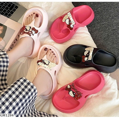 GM1284 DÉP TÔNG XỎ NGÓN EVA KITTY ĐẾ SÓNG