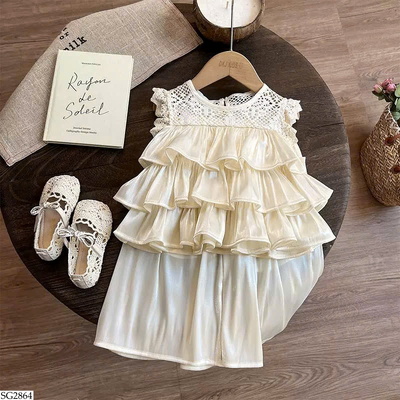 SG2864 SET ÁO REN MIX CHÂN VÁY